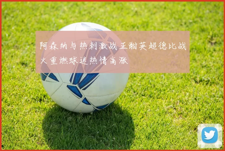 阿森纳与热刺激战正酣英超德比战火重燃球迷热情高涨